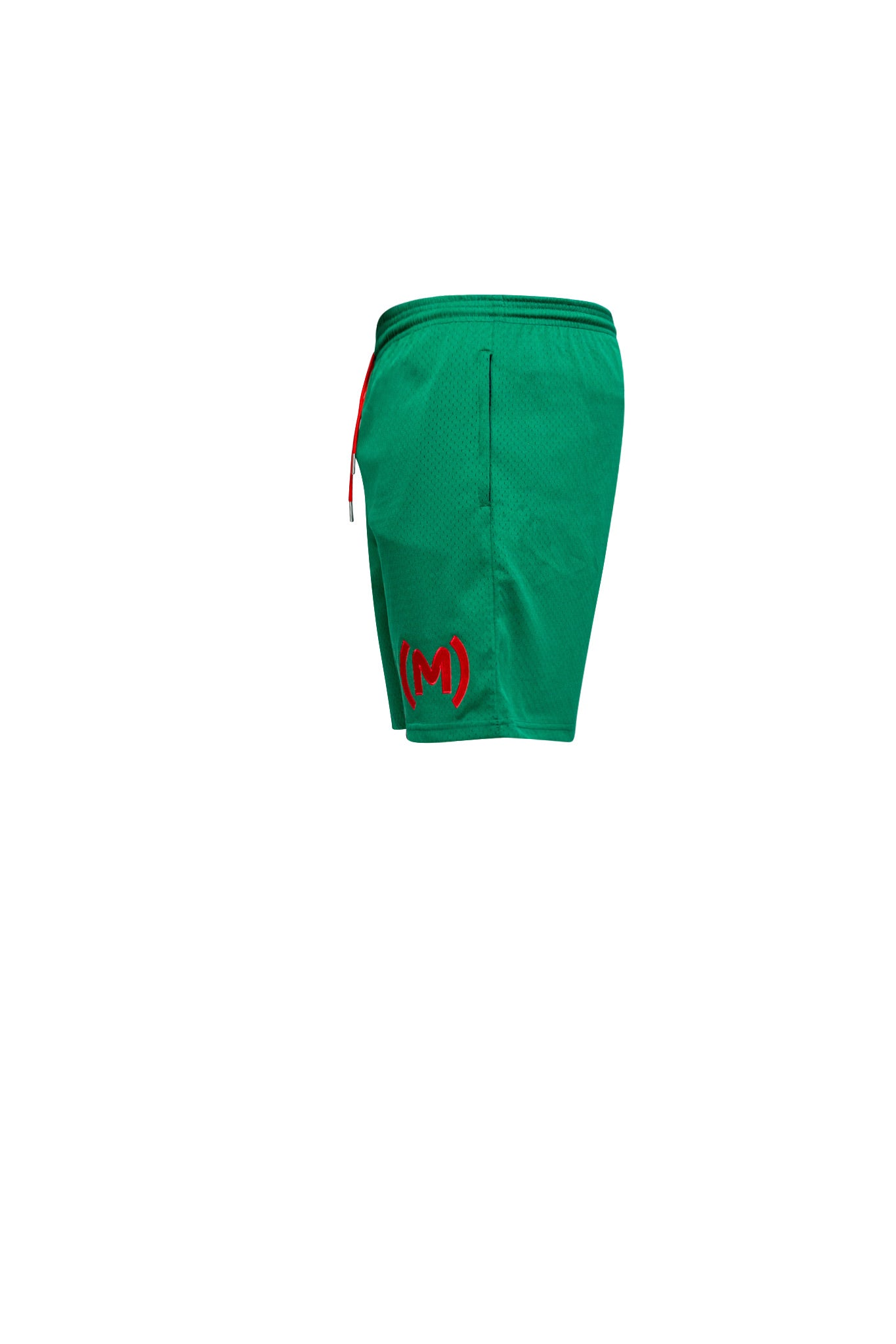 Miles52Eighty Candy Apple Mesh Shorts