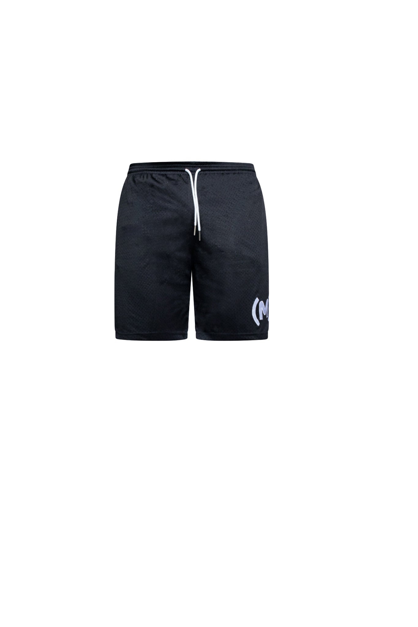 Miles52Eighty Black Mesh Shorts